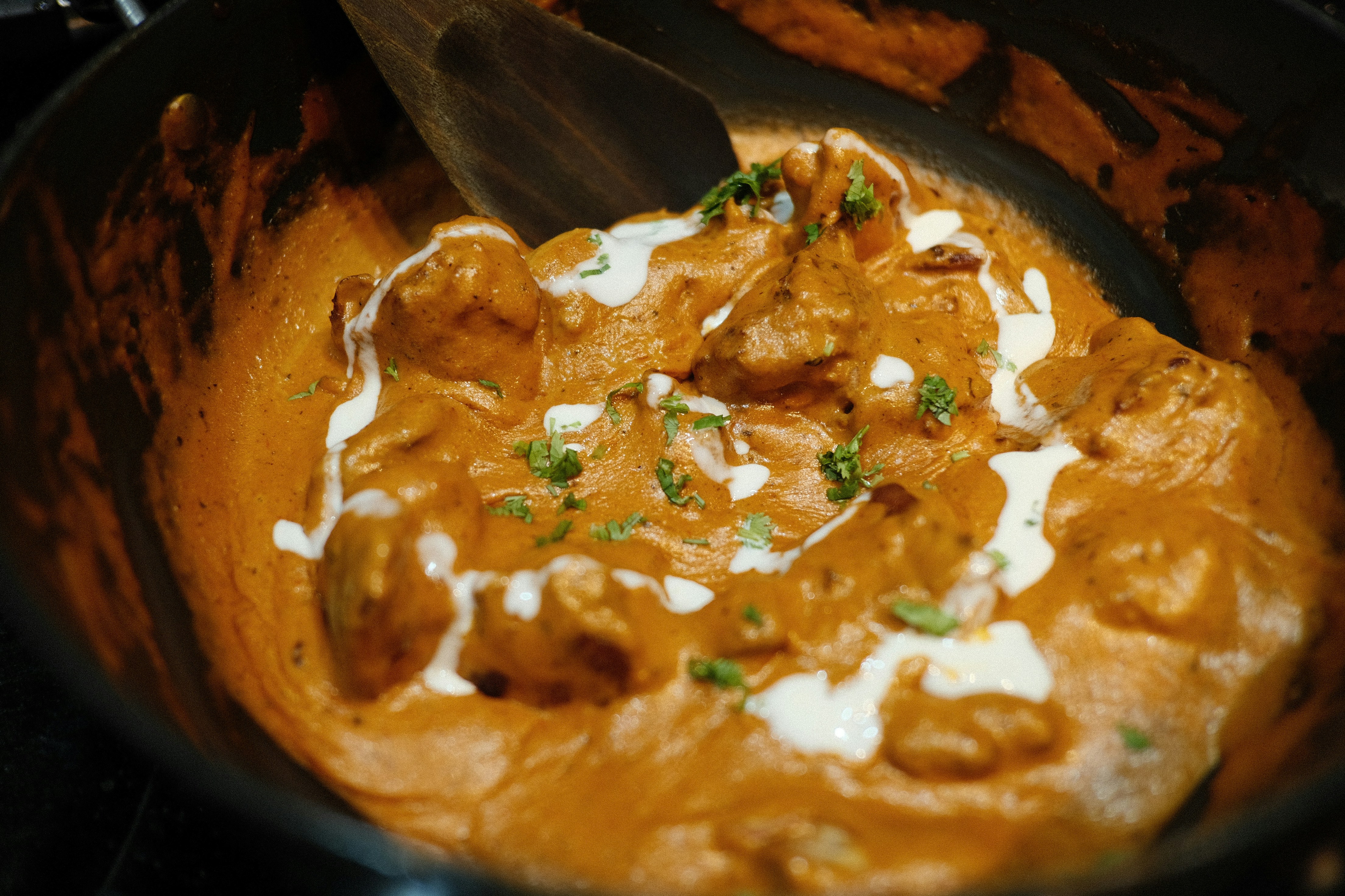 Signature butter chicken at Pishori